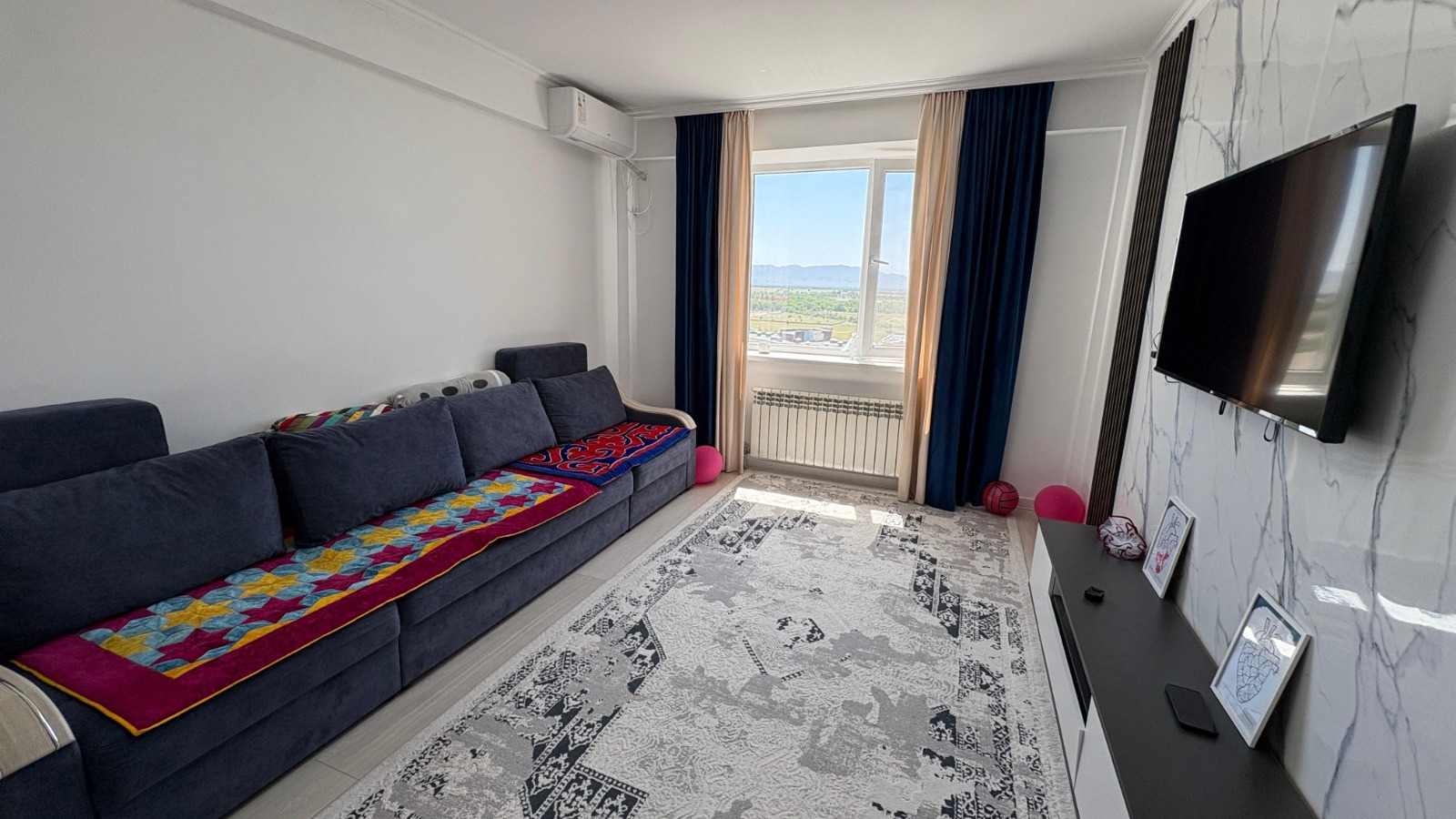 2-комнантная квартира, 69.0 м²,Болашак за 28 000 000