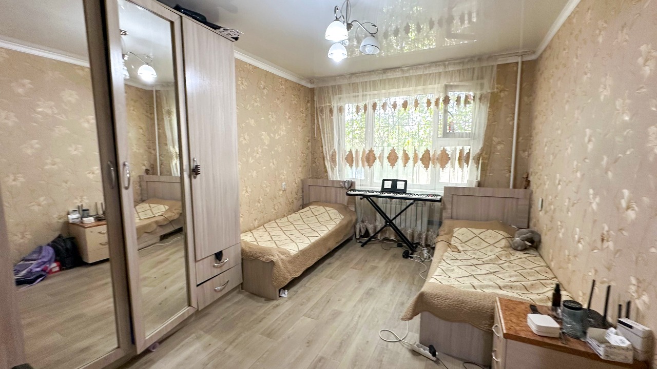 3-комнантная квартира, 56.6 м²,4 мкр за 18 000 000