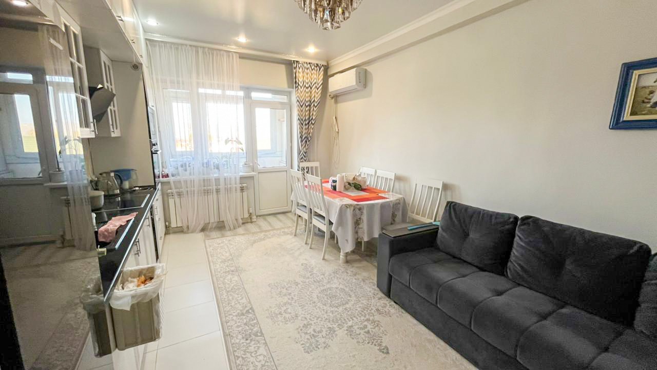 1-комнантная квартира, 44.0 м²,2 мкр за 18 300 000