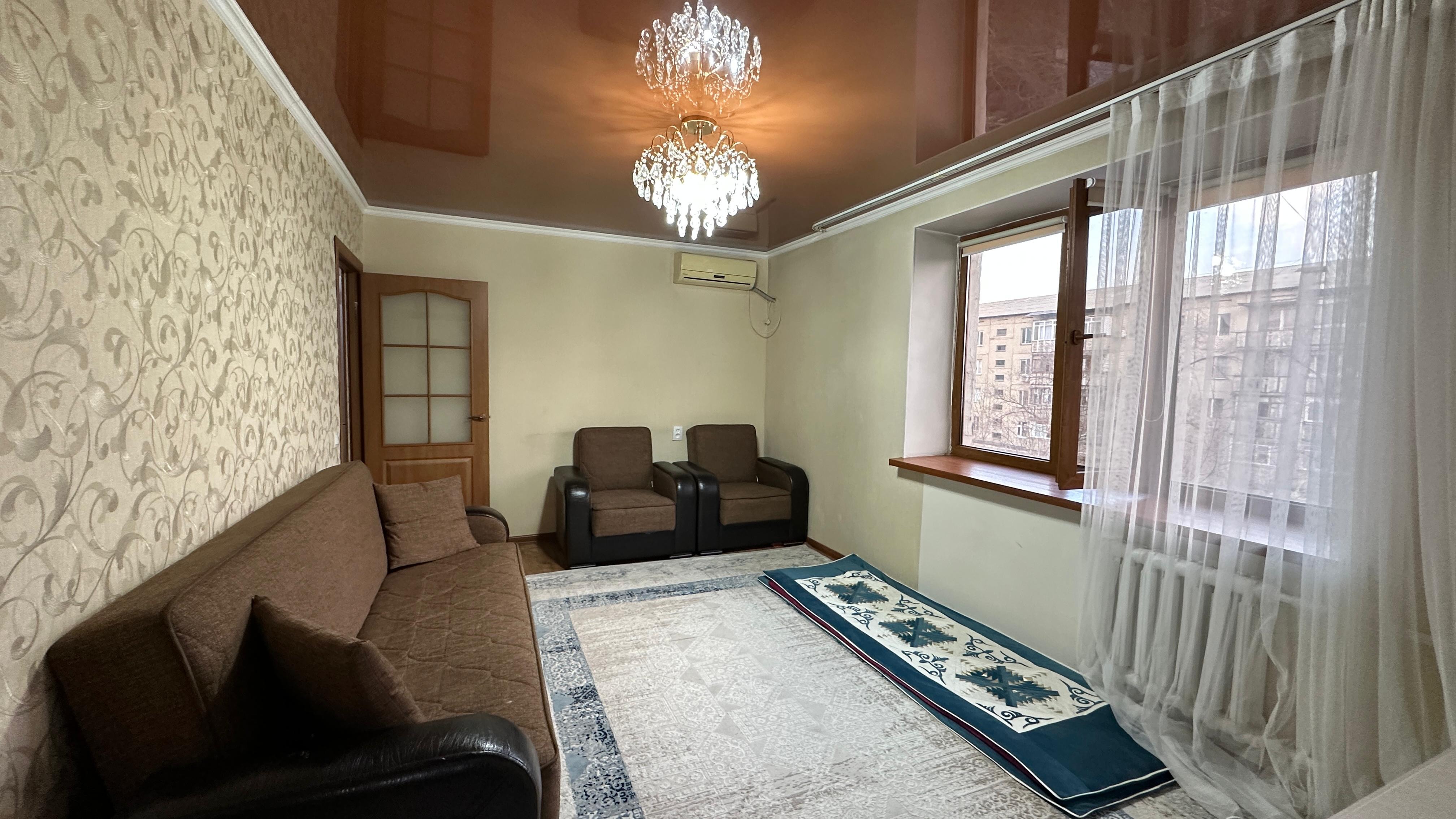 2-комнантная квартира, 50.0 м²,мкр Самал за 18 000 000