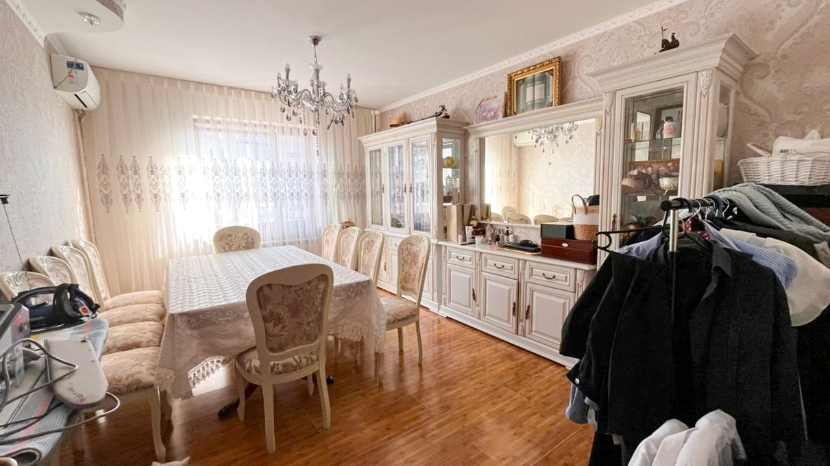 4-комнантная квартира, 90.0 м²,мкр Мушелтой за 35 000 000