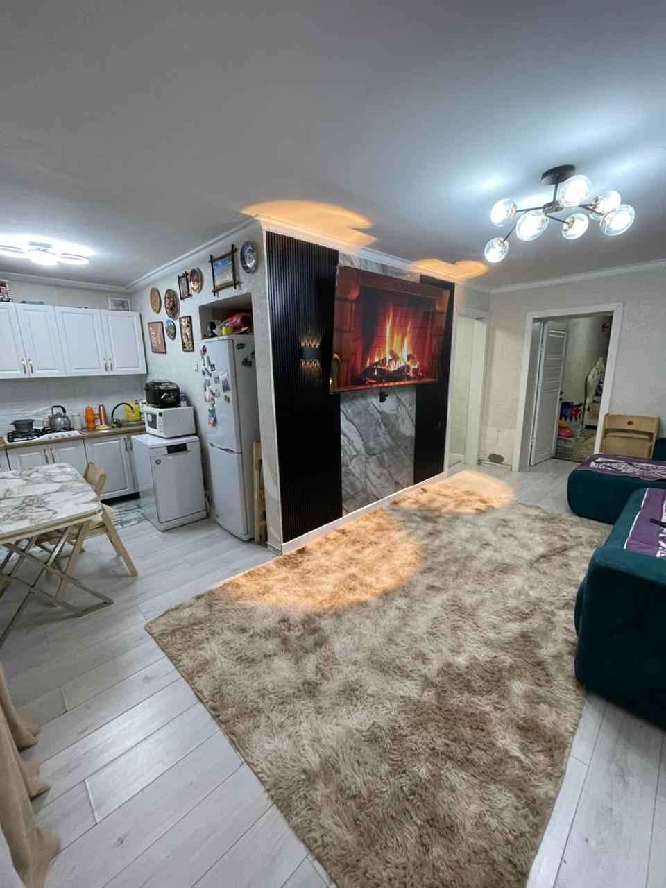 2-комнантная квартира, 46.5 м²,9 площадка за 15 500 000