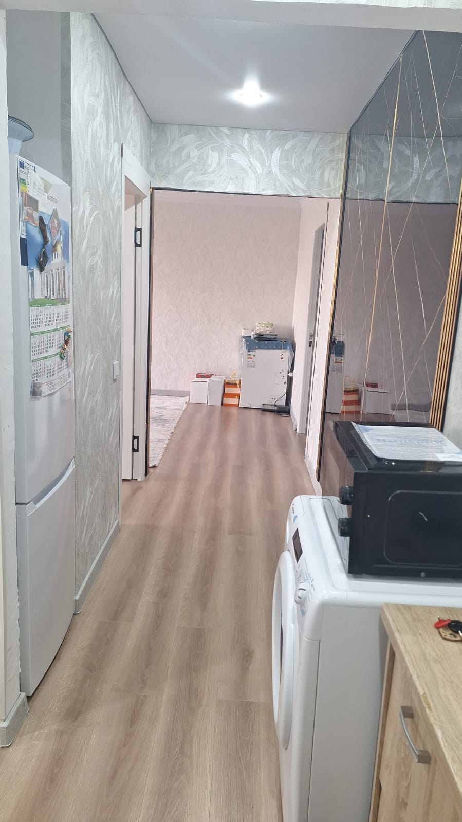 3-комнантная квартира, 60.0 м²,2 мкр за 18 500 000