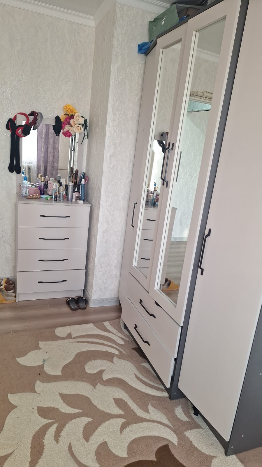 3-комнантная квартира, 60.0 м²,2 мкр за 18 500 000