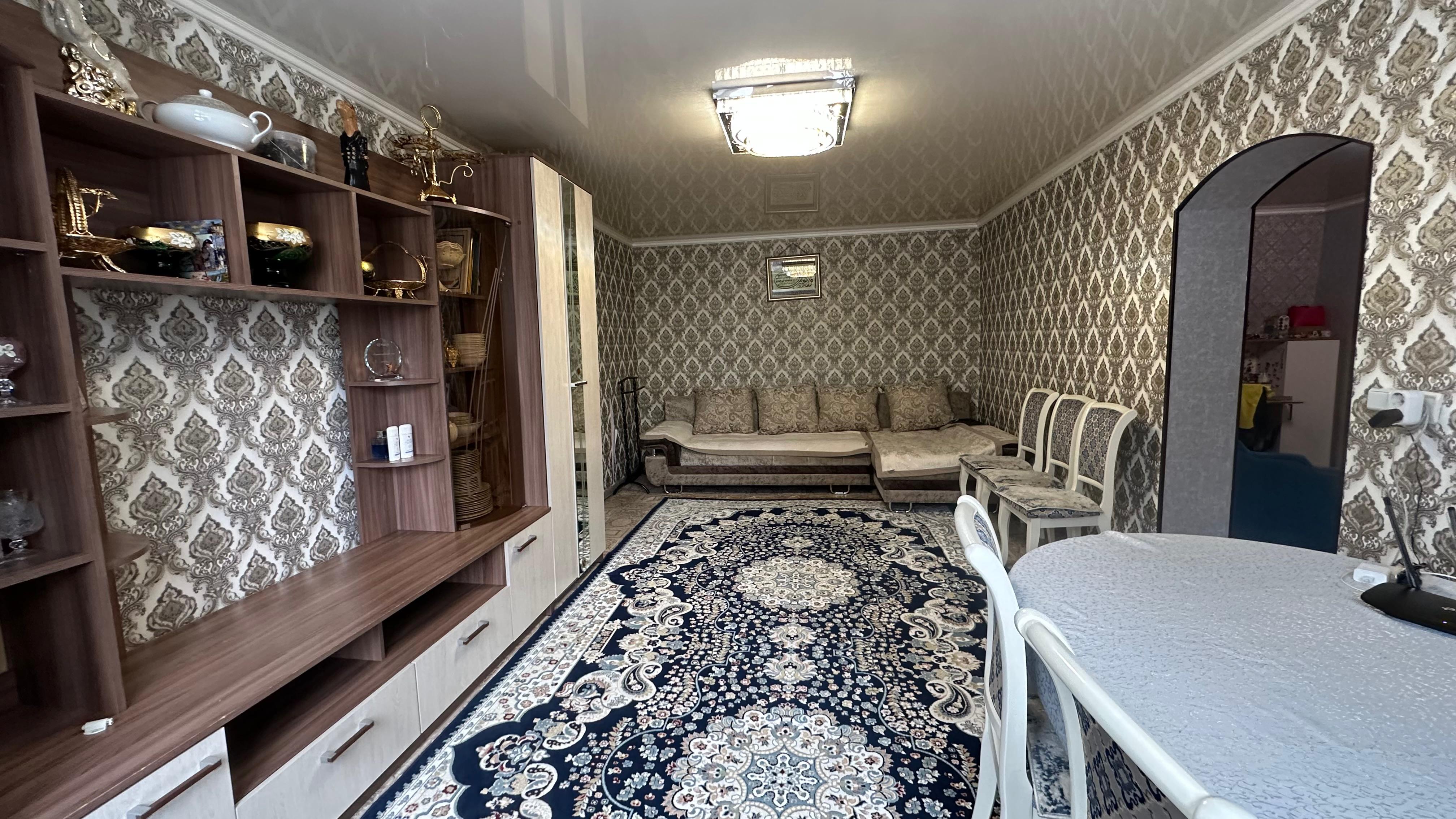 4-комнантный квартира, 74.4 м²,Еркин за 12 000 000