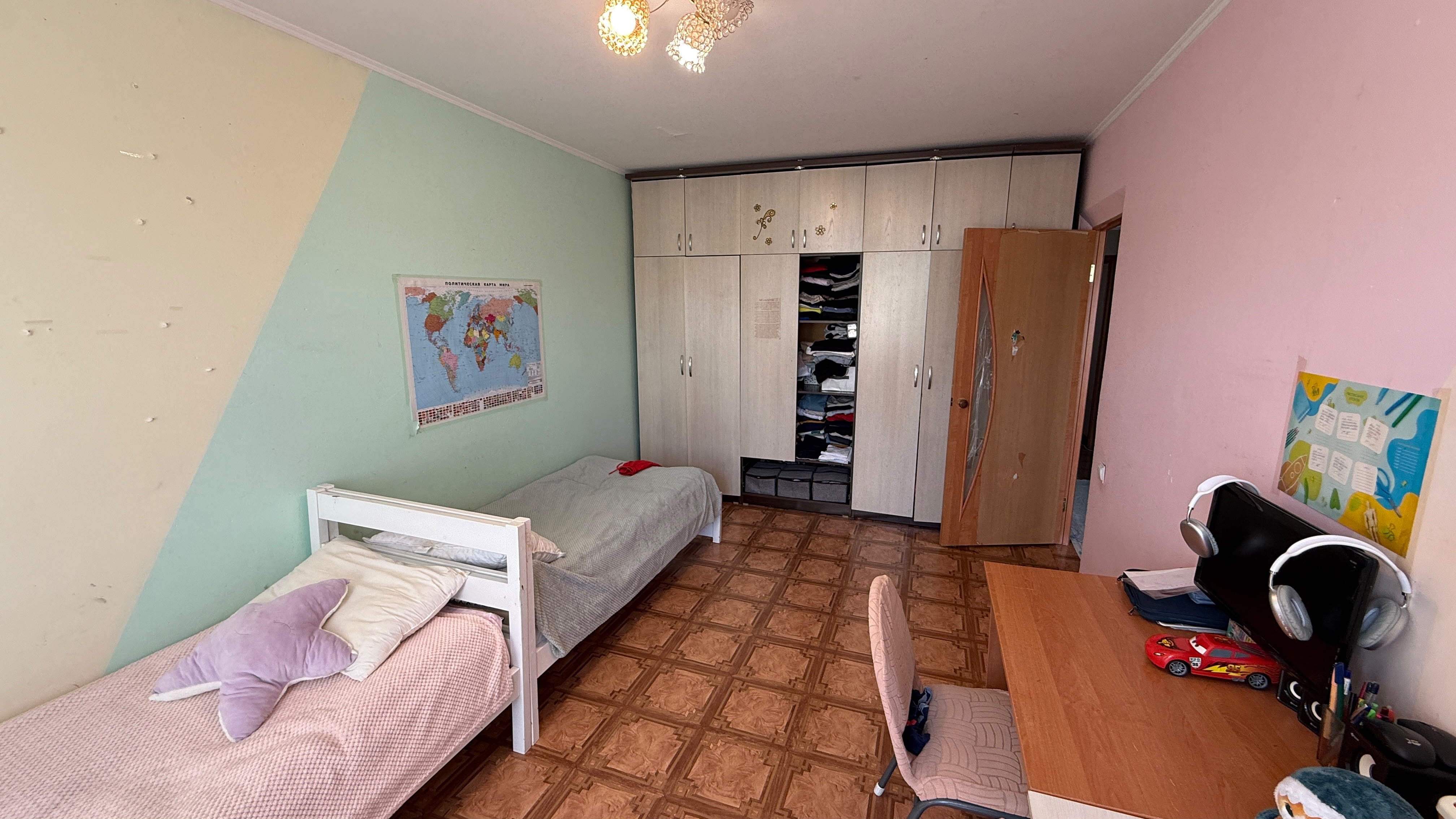 3-комнантная квартира, 62.0 м²,4 мкр за 18 300 000