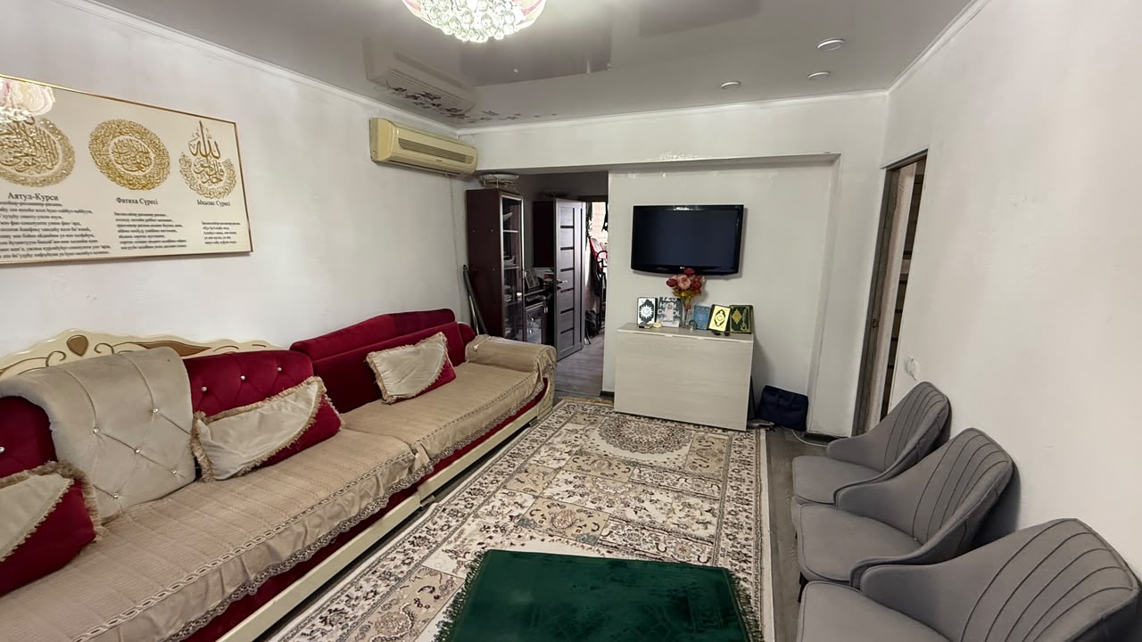 4-комнантная квартира, 78.0 м²,5 мкр за 27 500 000