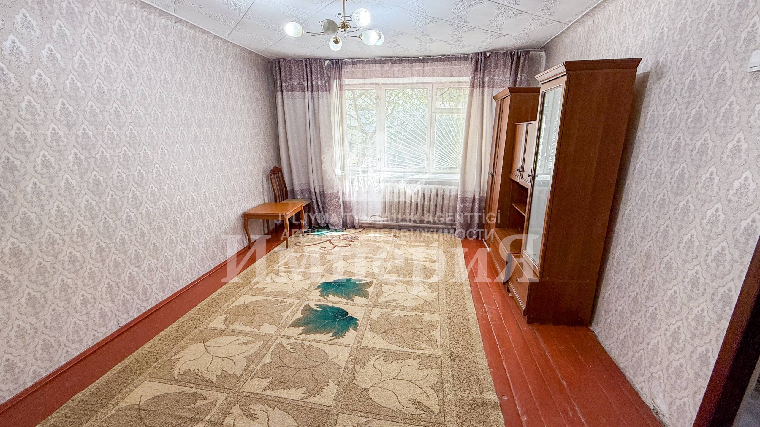 1-комнантная квартира, 34.0 м²,Абылай Хана за 8 300 000