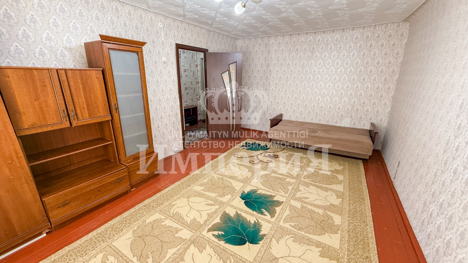 1-комнантная квартира, 34.0 м²,Абылай Хана за 8 300 000