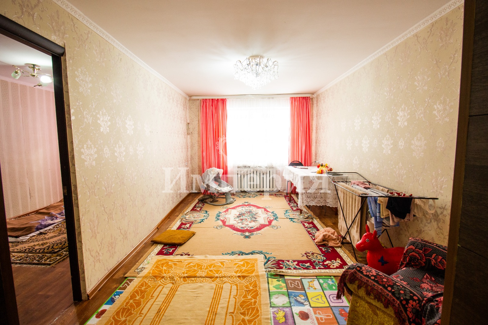 3-комнантная квартира, 63.7 м²,2 мкр за 15 000 000