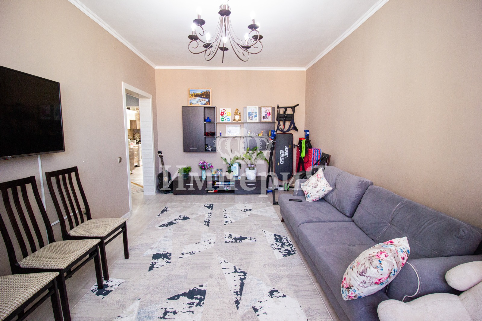 3-комнантная квартира, 88.0 м²,Болашак за 28 500 000