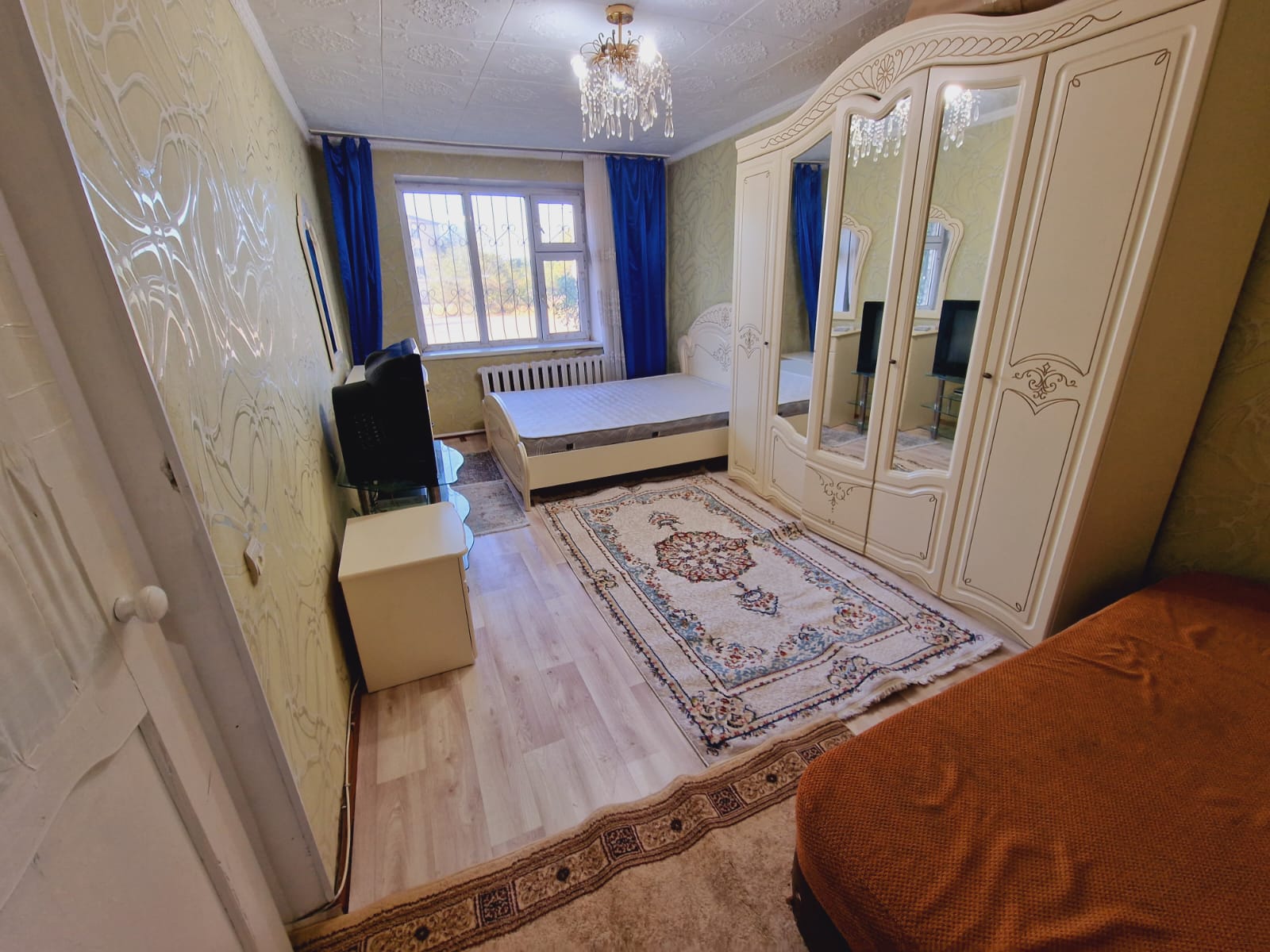 1-комнантная квартира, 38.0 м²,Военный городок за 100 000