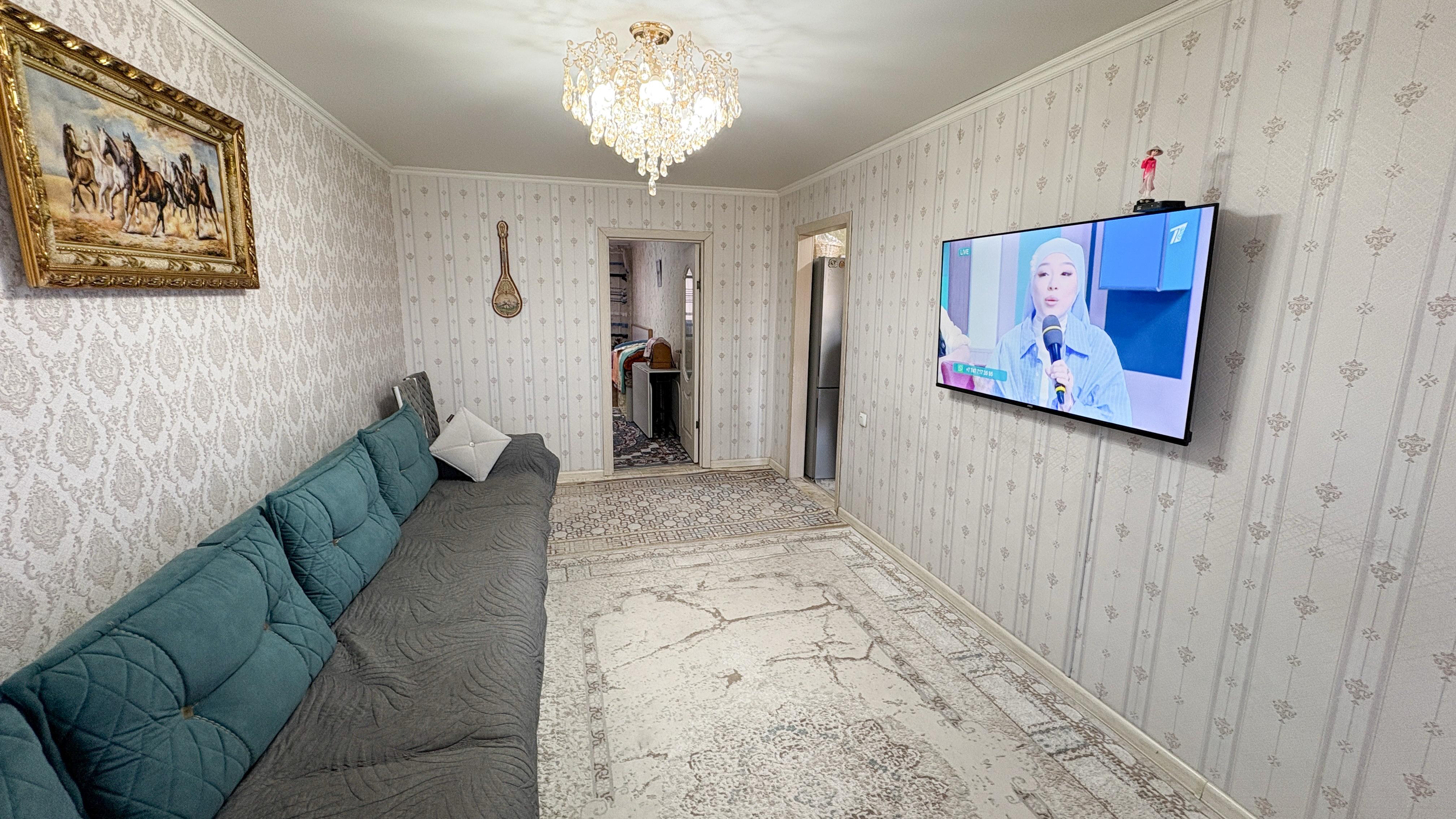 2-комнантная квартира, 44.6 м²,Конаев за 15 500 000