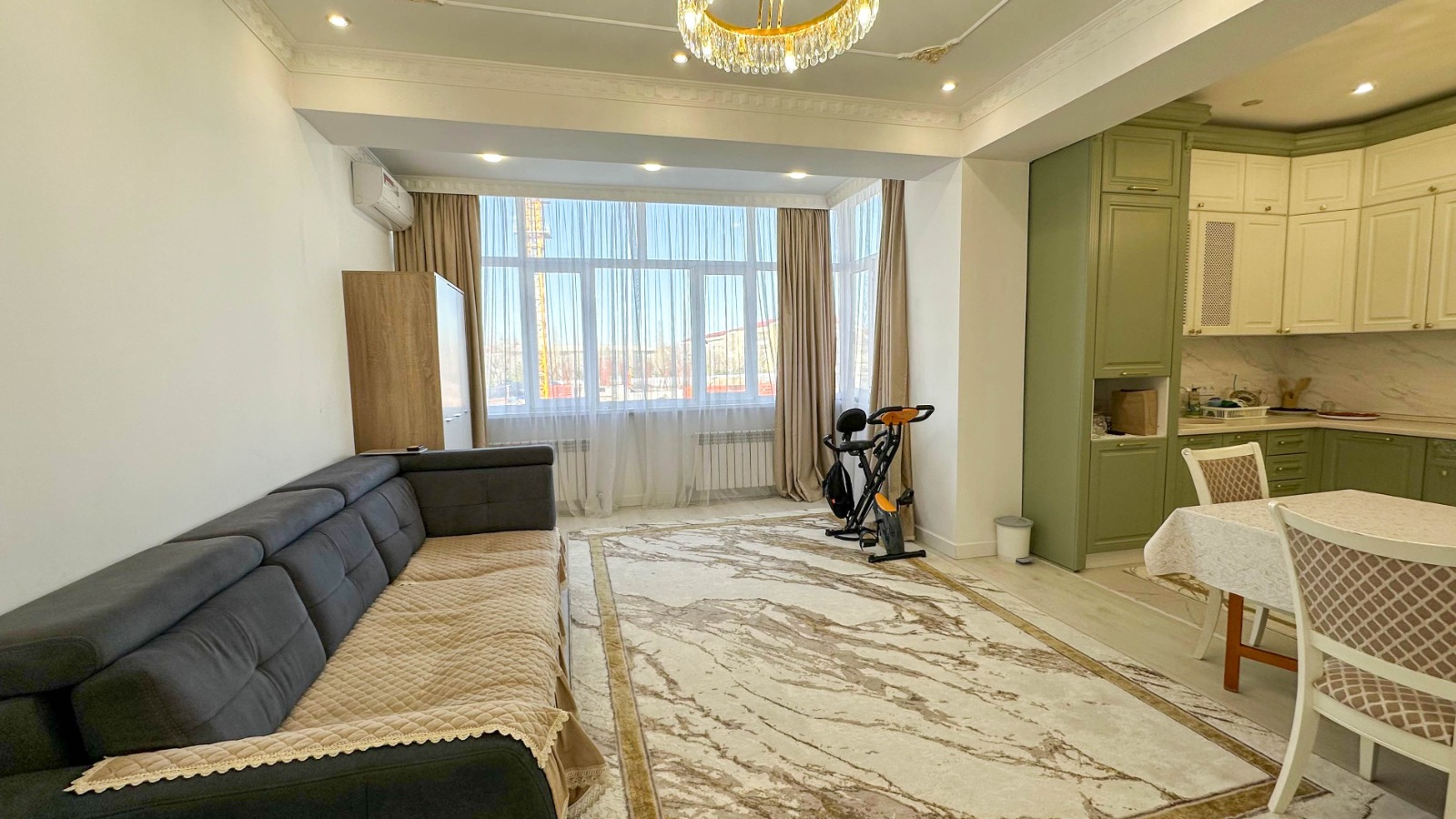 2-комнантная квартира, 76.0 м²,Болашак за 33 000 000