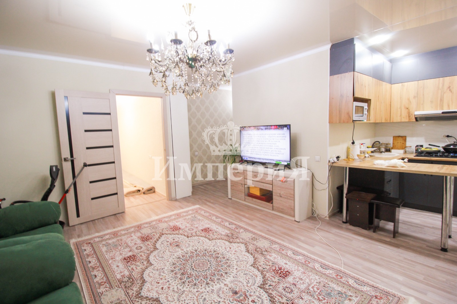 2-комнантная квартира, 45.0 м²,Военный городок за 14 500 000