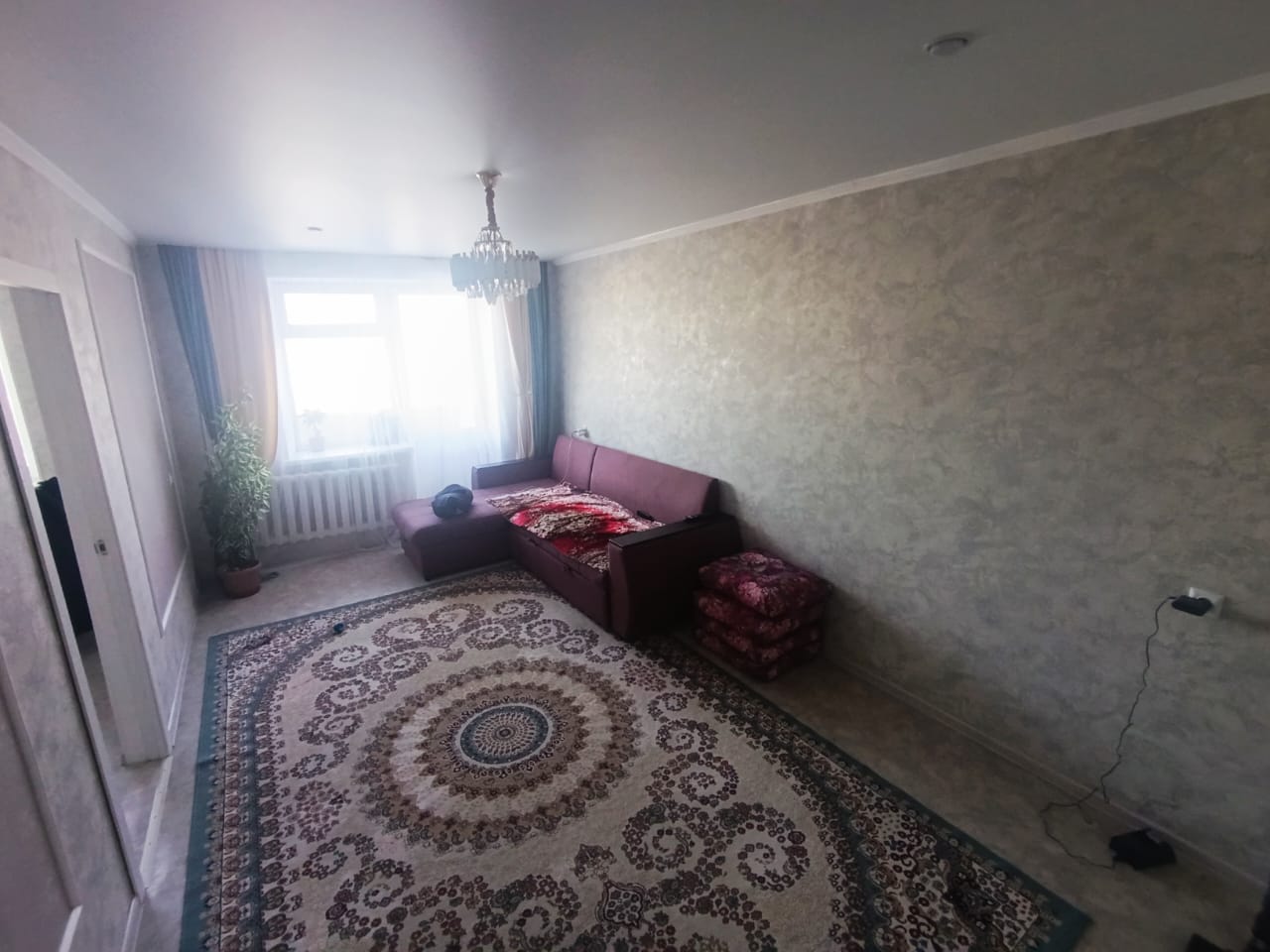 3-комнантная квартира, 65.0 м²,9 площадка за 15 000 000