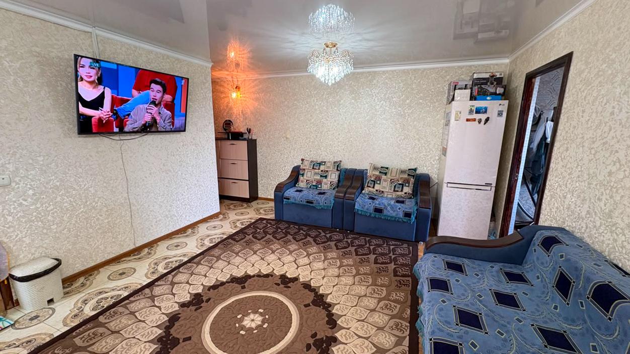 3-комнантная квартира, 50.0 м²,Быржан Сал за 20 000 000