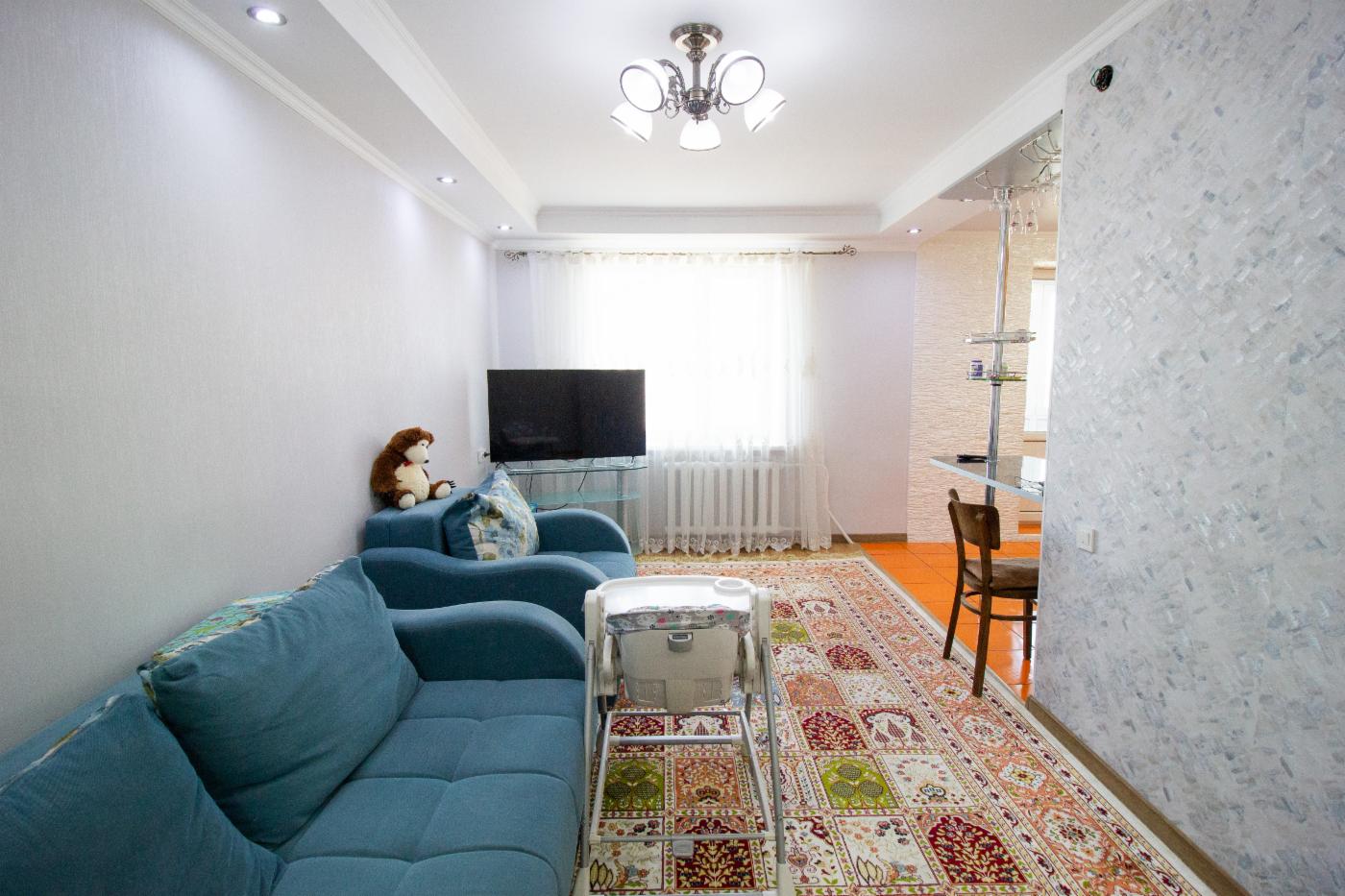 3-комнантная квартира, 70.0 м²,Республика за 21 300 000